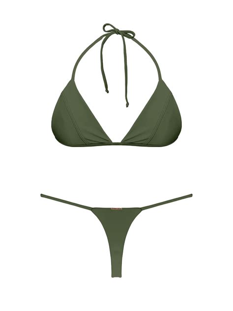 San Lorenzo Coral Minty Tropics Bra Halter Bikini Top Green Flip App