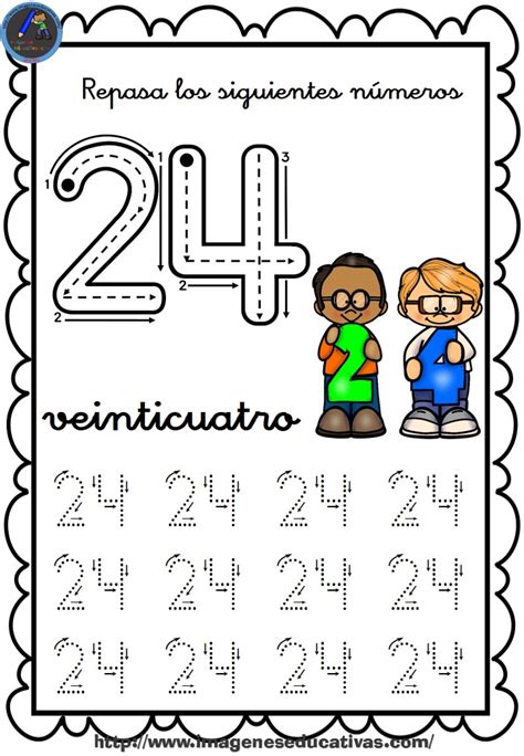 Completo Cuaderno Para Repasar El Trazo Números Del 1 Al 30 24 Imagenes Educativas