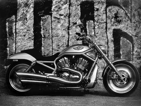 Moge Harley Davidson V Rod Wallpaper