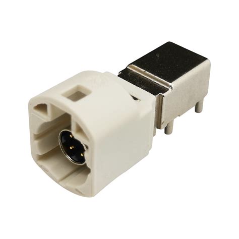 Right Angle Type Pcb Mount Hsd Lvds Pin Connector For Automotive