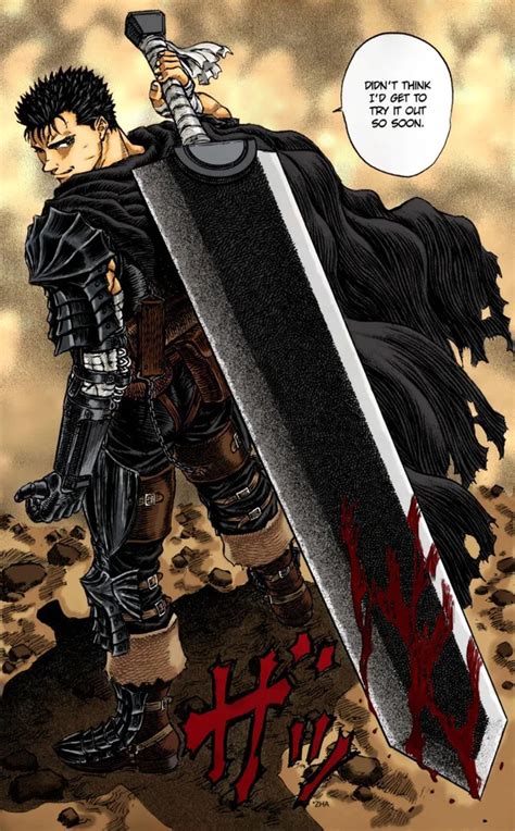 My Colored Take On Guts Brandishing His Clean Whip Berserk Read Anime