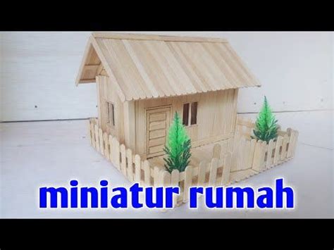 Buat Rumah Dari Stik