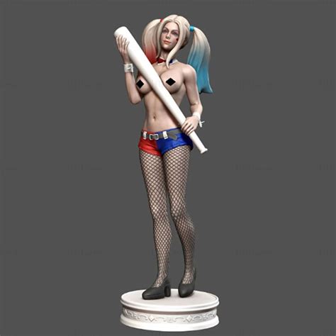 Harley Quinn D Model Ready To Print Stl