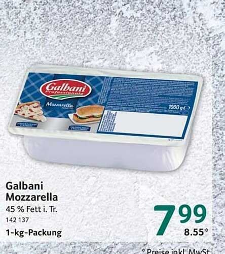 Galbani Mozzarella Angebot Bei Selgros Prospekte De