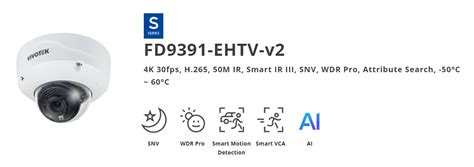 Fd Ehtv V Mp Fixed Dome Network Camera Vivotek Vn