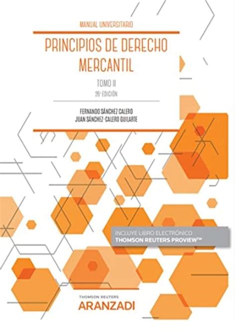 Amazon Principios De Derecho Mercantil Tomo II Papel E Book