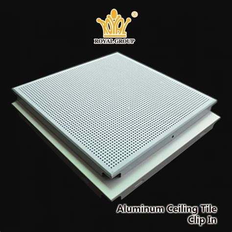 Aluminum Ceiling Tile Perforated Aluminum False Acoustical Commercial