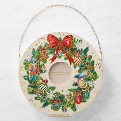 Williams Sonoma Luxe Wreath Advent Calendar Williams Sonoma