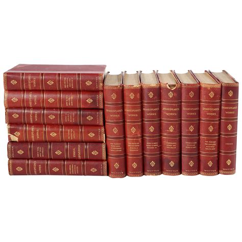 Collection Leather Bound Library Book Set For Sale at 1stDibs