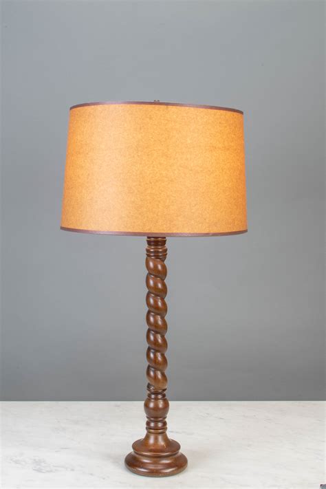 Tall Wooden Table Lamp | Table Lamps | Collection | City Knickerbocker ...