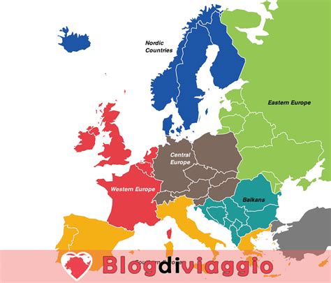 Regioni Pi Belle D Europa Con Mappa E Foto