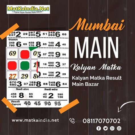 Main Matka Chart