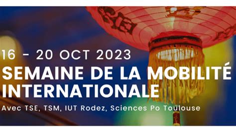 Semaine de la Mobilité Internationale 2023 Alumni UT Capitole