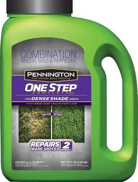 Pennington One Step Complete Dense Shade Lbs Fescue Lawn Repair Mix