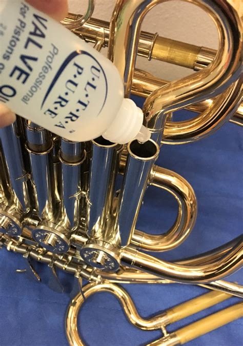 How To Oil Rotary Valves Of French Horn Rotary Trumpet Trombone Triggers