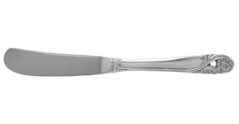 Spring Glory Sterling No Monograms Butter Spreader Hollow Hdl