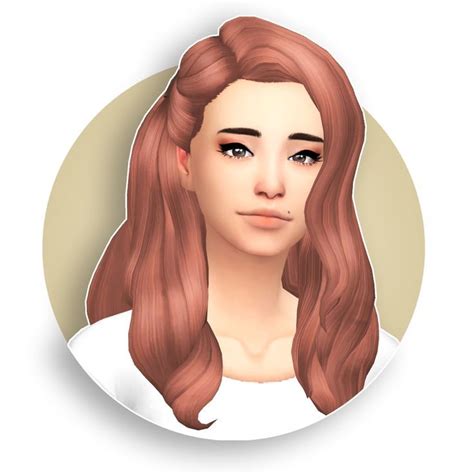 Sims Cc Maxi Match Hair With Bangs Polarmeva