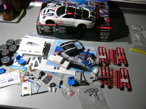 BM LOT PLAYMOBIL BOITE 9225 VOITURE PORSCHE 911 GT3 CUP 24 HEURES Du