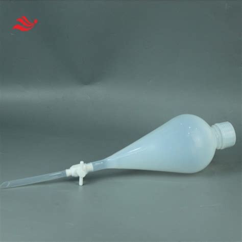 Pfa Plastic Separatory Funnel With Ptfe Valve Control Liquid Addition Separatory Funnel 1l