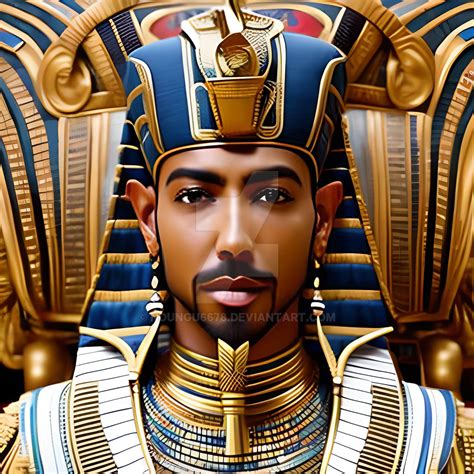 Tutankhamun-Egyptian Pharaoh-1324 BC by ndungu6678 on DeviantArt