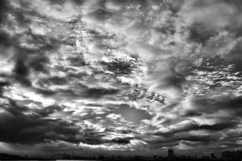 Kostenlose Foto Wolke Schwarz Und Wei Himmel Atmosph Re Kumulus