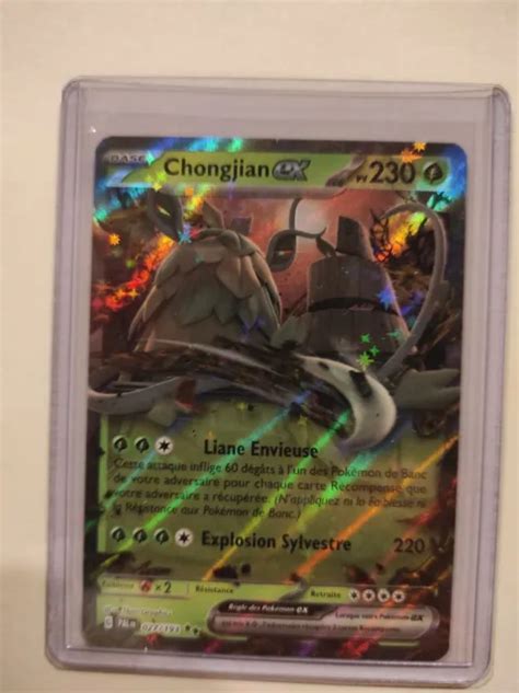 Carte Pok Mon Chongjian Ex Ev Evolutions Paldea Fr Eur