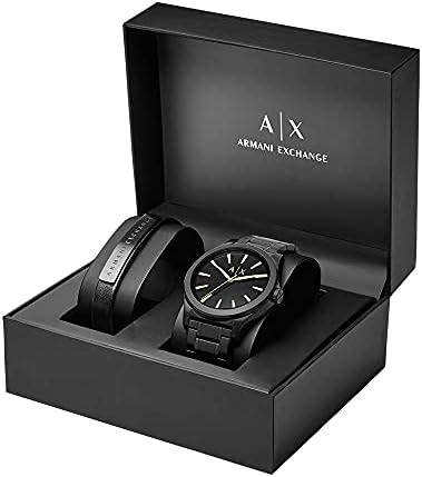 Reloj Armani Exchange Classic Para Hombres 44mm Pulsera De Acero