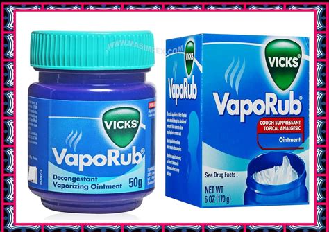 Vicks Vapo Rub 50g - Pain killer