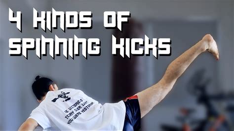 Kyokushin Karate Training 4 Kinds Of Spinning Kicks Explained Youtube