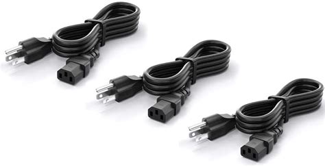 Amazon Qyd Pack Ft M Ac Power Cord A V Power Cord