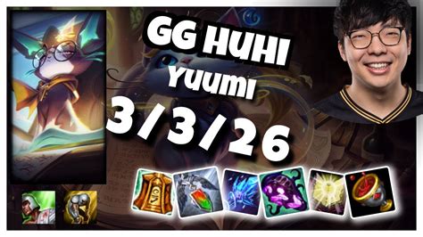 Gg Huhi Yuumi Support Vs Pantheon Gameplay Replay Patch