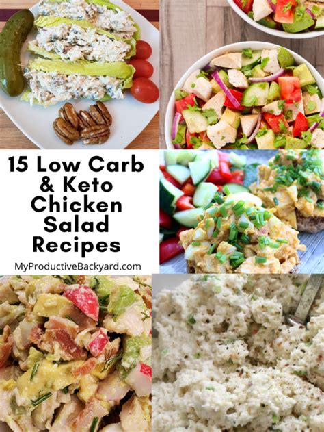 15 Low Carb Keto Chicken Salad Recipes My Productive Backyard