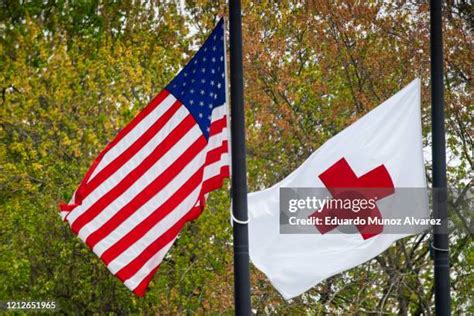 American Red Cross Flag Photos and Premium High Res Pictures - Getty Images