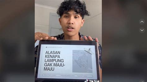 Profil Bima Yudho Tiktokers Yang Viral Usai Kritik Lampung Kini Minta