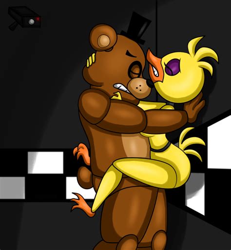 Rule 34 1boy 1girls Avian Bear Chica Fnaf Chicken Clenched Teeth Closed Eyes Female Five