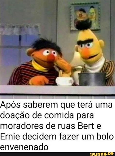 Ap S Saberem Que Ter Uma Doa O De Comida Para Moradores De Ruas Bert