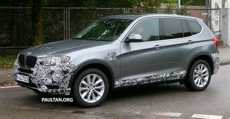 Spyshots Bmw X3 Lci Gets Subtle Nip And Tuck Bmw X3 Facelift 002 Paul Tans Automotive News