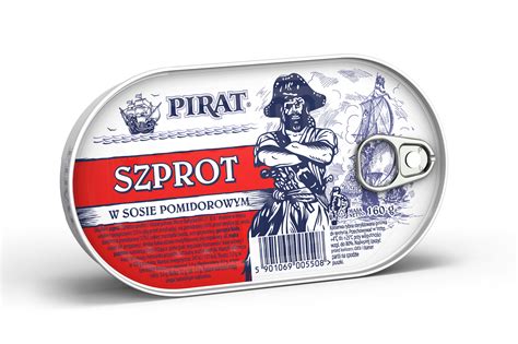 Szprot w sosie pomidorowym 160 g Przetwórstwo Rybne Łosoś Ustka