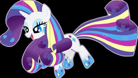 Rarity Rainbow Power By Waterflow3er On Deviantart