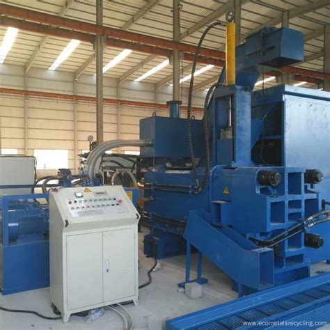 Horizontal Copper Brass Scraps Briquetting Press Machine Wholesale