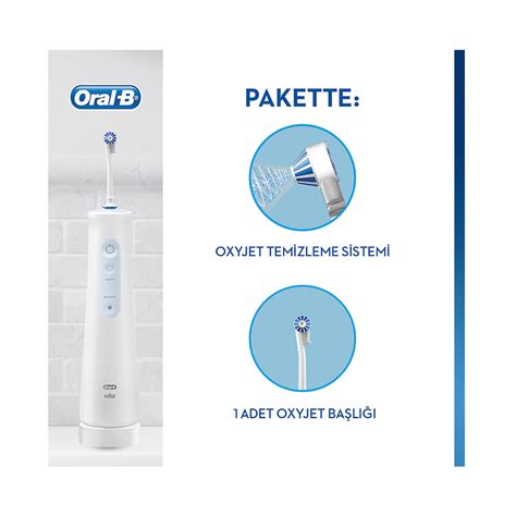 Oral B Aquacare Oxyjet Sarj Edilebilir A Z Du U Migros