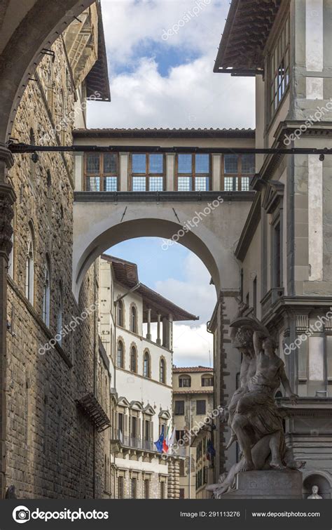 Medieval Renaissance Architecture Streets Florence Arch Sculpture ...