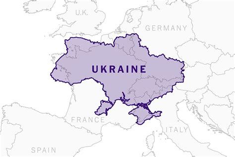 Printable Ukraine Map – PrintableAll