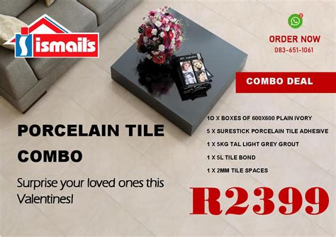 Tile Combo Deals Ismails