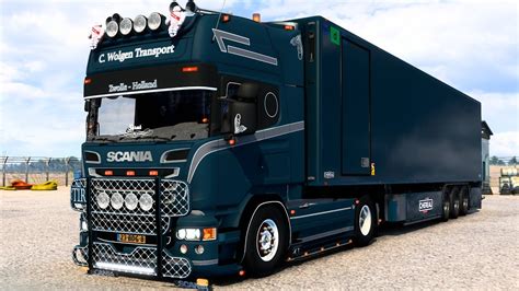 Scania R580 C Wolgen Euro Truck Simulator 2 YouTube