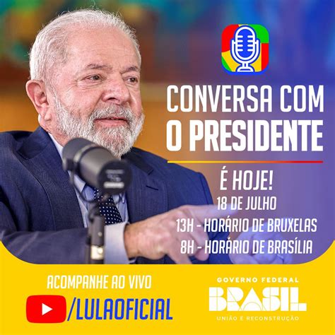 Presid Ncia Da Rep Blica Do Brasil On Twitter Come A Em Instantes O