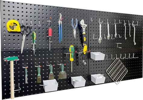 Amazon TORACK 69PCS Metal Pegboard Organizer System Pegboard