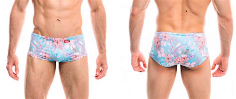 Tropical Prints HUNK2 Men S Swimwear On Behance