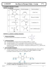 Bac Blanc De Physique Chimie Corrig Notes Physique Docsity