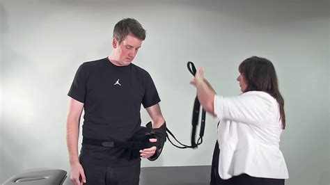 Donjoy UltraSling IV Shoulder Sling YouTube